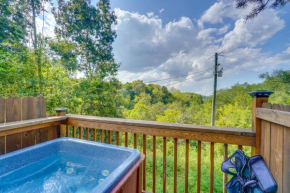 Sevierville Studio Cabin Rental with Private Hot Tub